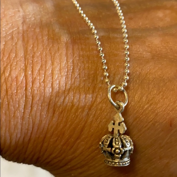 Crown charm pendant - Picture 3 of 4